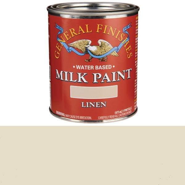 Milk Paint - Water Based - Color:Linen - Size:1 Pint